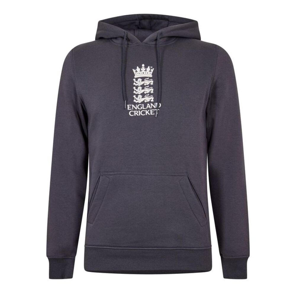 Castore Mens England Cricket Performance Drawstring Hoodie / Navy